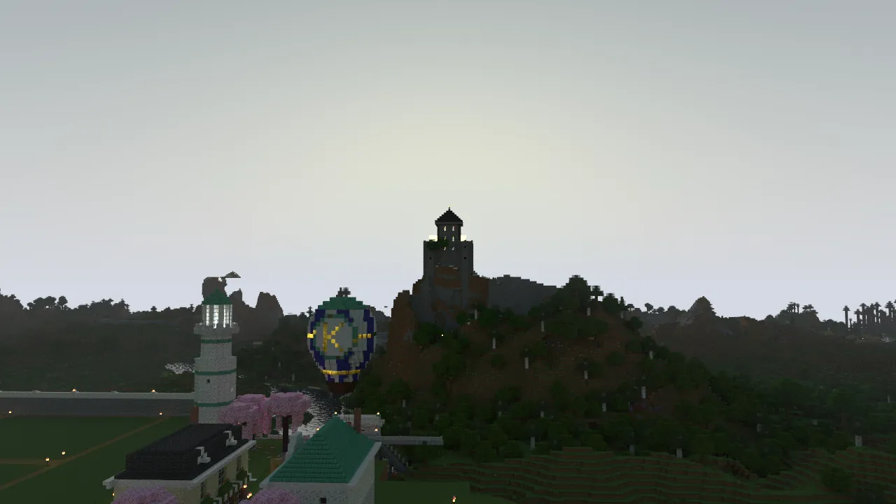 Dawn over the Diggings, somewhere out there, seven chests.